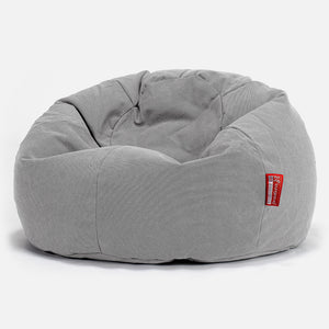 Poltrona Sacco 'Classico' - Denim Effetto Consumato Grigio