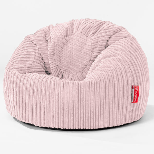 Poltrona Sacco 'Classico' per Bambini - Corda Classica Rosa Cipria 01