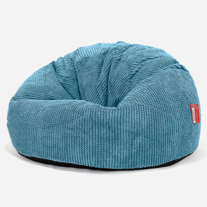 Poltrona Sacco 'Classico' - Pompon Egeo Blu