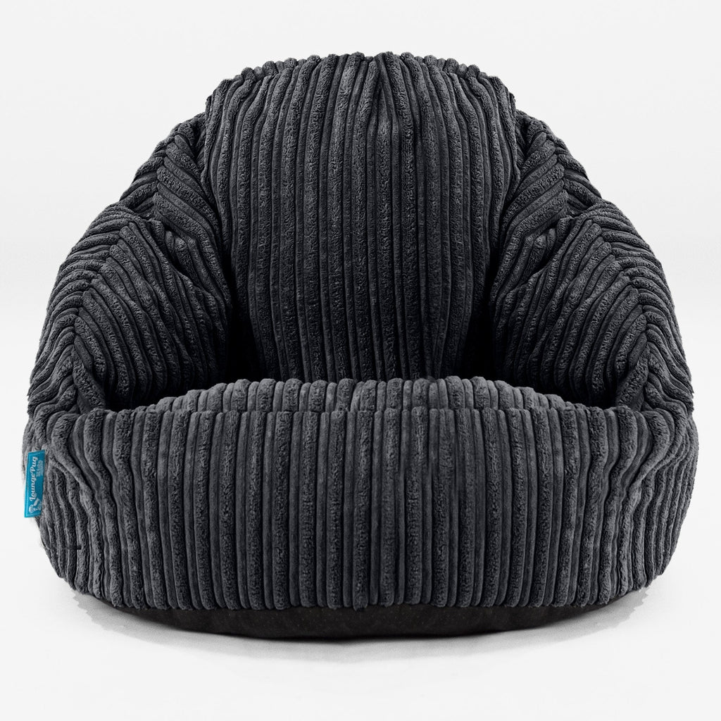 Poltrona a Sacco per Bambini Bubble - Corda Classica Nero 01