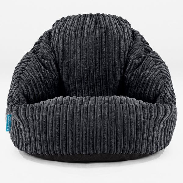 Poltrona a Sacco per Bambini Bubble - Corda Classica Nero 01