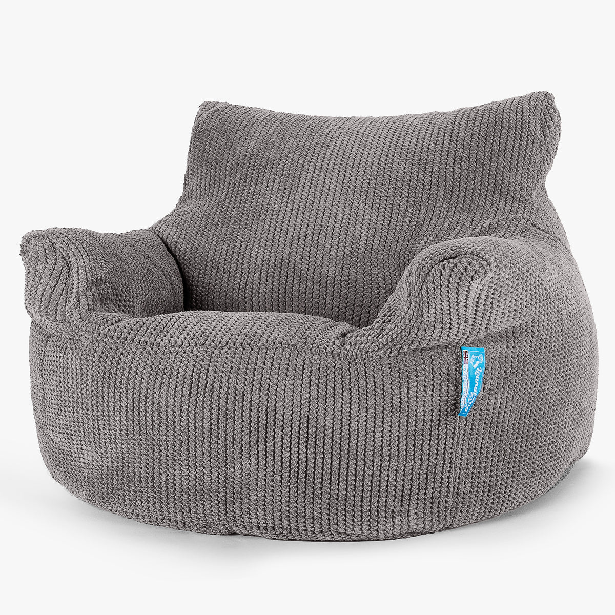 Lounge Pug Poggiapiedi Piccolo Pelle Vegana Grigio- Big Bertha Original IT