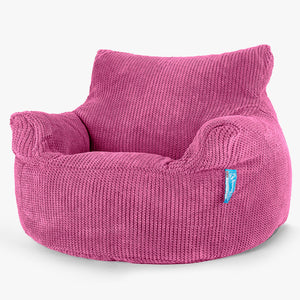 Poltrona Sacco Per Bambini 3-8 anni - Pompon Rosa
