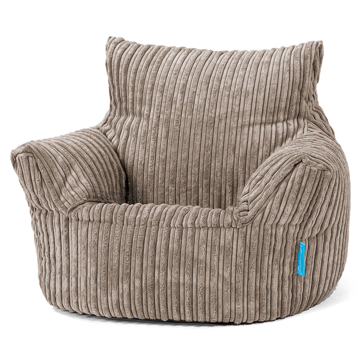 Lounge Pug Poltroncina Bambini, Poltrona a Sacco per Bambini, Stella Rosa, Sedia Beanbag per Camerette e Asilo Nido