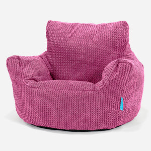 Poltrona Sacco Per Bambini Piccolo 1-3 anni - Pompon Rosa