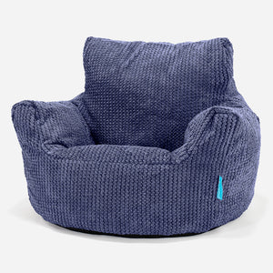 Poltrona Sacco Per Bambini Piccolo 1-3 anni - Pompon Viola