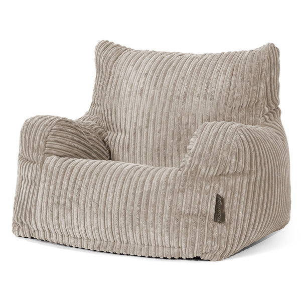 Josephine Poltrona Sacco,  Pouf - Velluto a Coste Visone 01