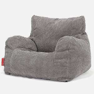 Josephine Poltrona Sacco,  Pouf - Pompon Carbone Grigio