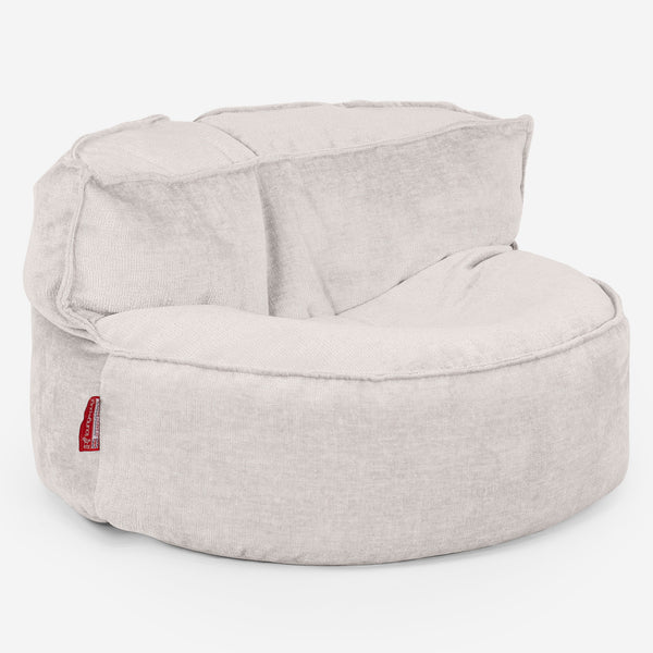 Pouf Divano Chloe - Ciniglia Panna 01