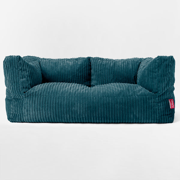 'The Albert' Pouf Divano 2 posti - Corda Classica Tiglio 01