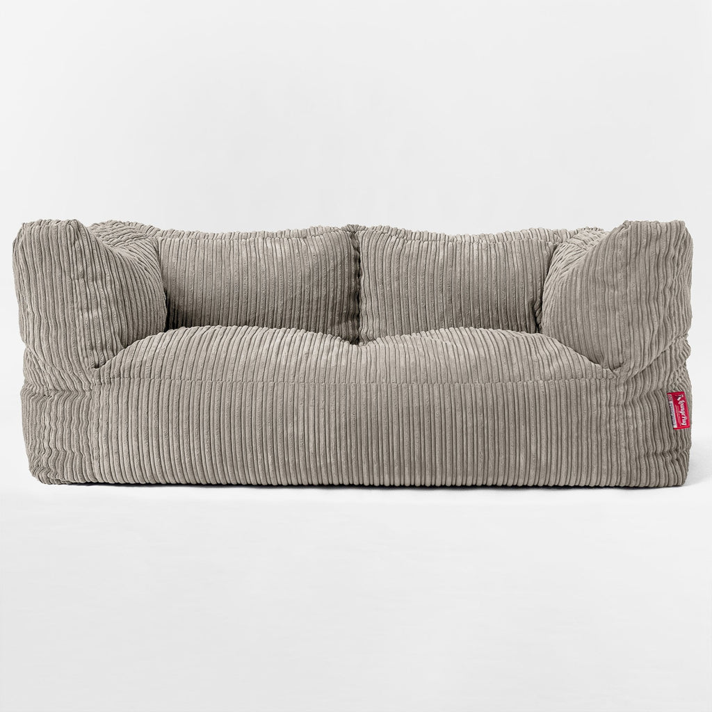 'The Albert' Pouf Divano 2 posti - Corda Classica Visone 01