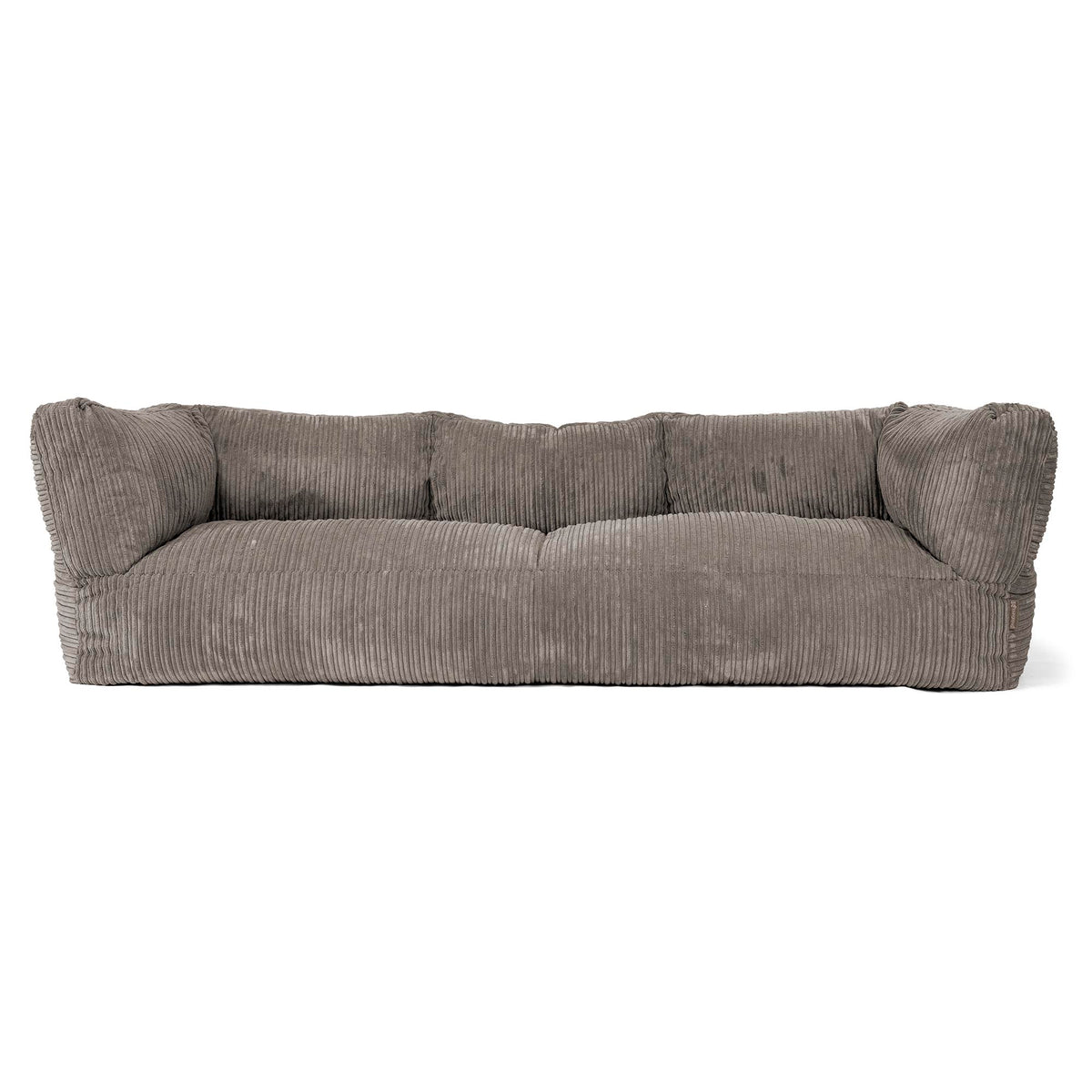 Lounge Pug Poltrona Pouf Sacco Sabine Velluto A Coste Grafite– Big - 2