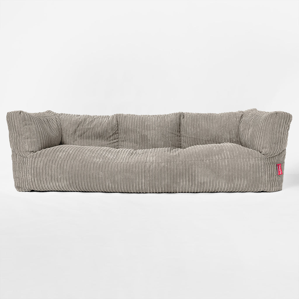 'The Albert' Pouf Divano 3 posti - Corda Classica Visone 01