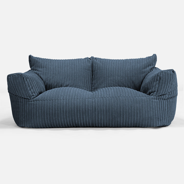 Divano a Sacco Josephine - Velluto a Coste Navy 01