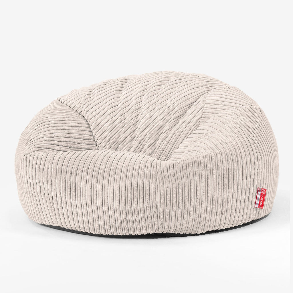 Pouf Divano, Sacco - Corda Classica Avorio 01