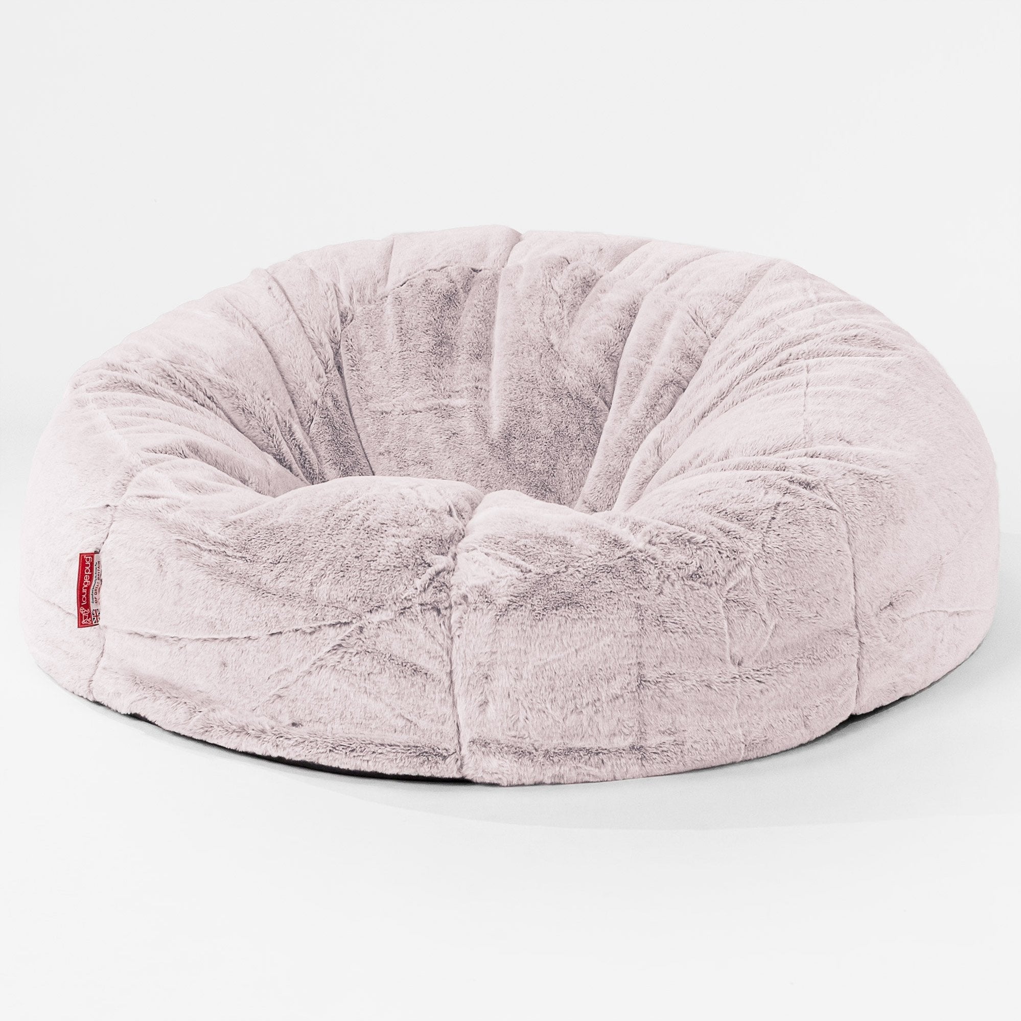Pouf poggiapiedi Icon quadrato in velluto a coste rosa alba, soggiorno, 40x40cm, Made in Germany, Oeko-Tex® | Leroy Merlin