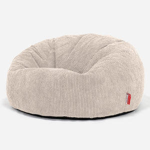 Pouf Divano, Sacco - Pompon Panna