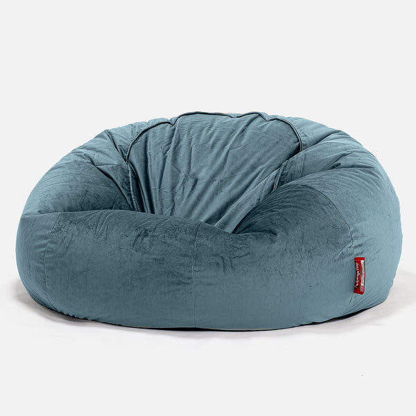 Pouf Divano, Sacco - Velluto Alzavola 01
