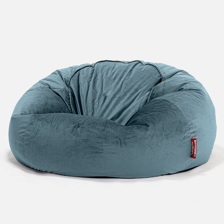 Pouf Divano, Sacco - Velluto Alzavola 01