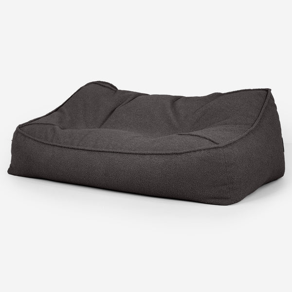 Pouf Divano Sloucher - Bouclé Grafite_03