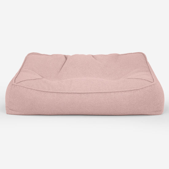 Pouf Divano Sloucher - Bouclé Rosa_01