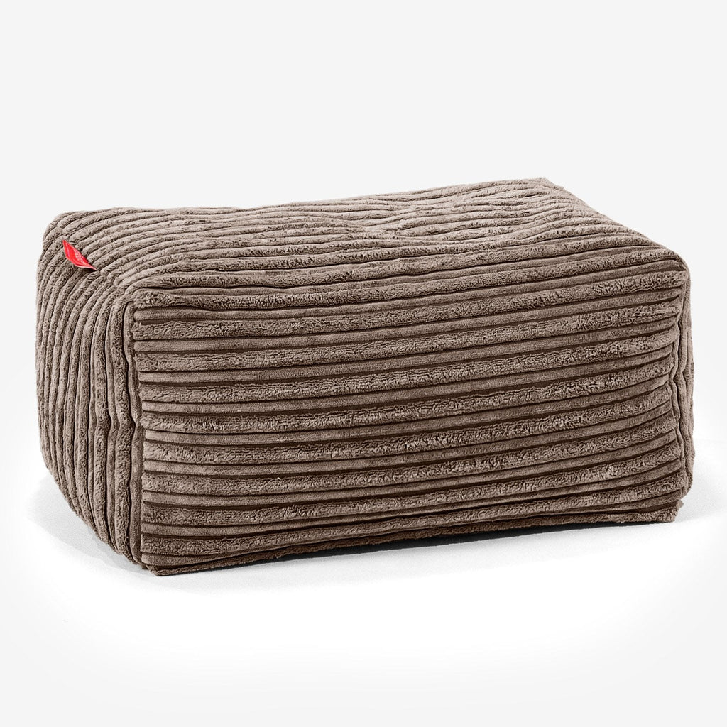 Pouf Poggiapiedi - Corda Classica Moca 01