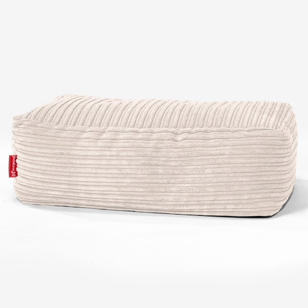 Pouf Poggiapiedi Gigante - Corda Classica Avorio 01