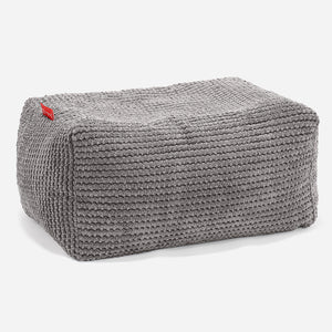 Poggiapiedi Piccolo - Pompon Carbone Grigio