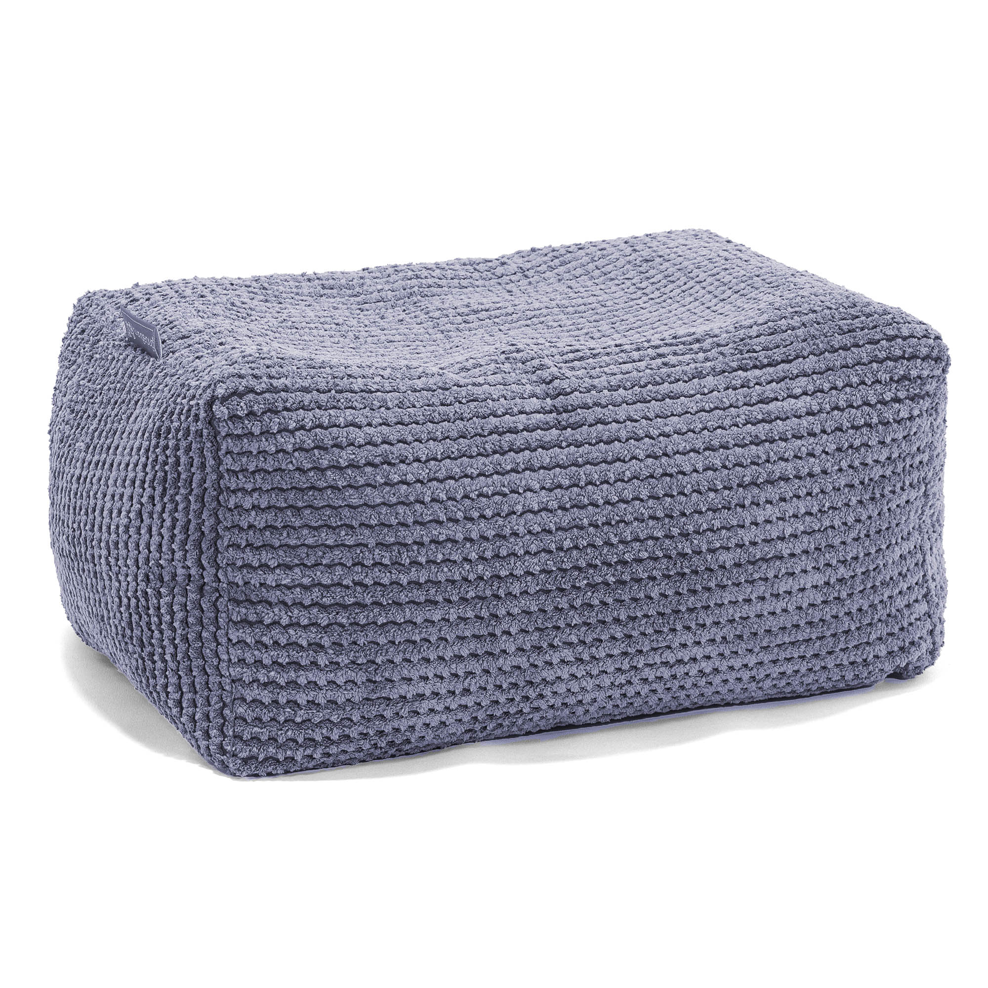 Pouf Poggiapiedi Lounge Pug In Finta Pelliccia Di Coniglio – Rosa Antico, Morbido E Versatile Per Soggiorno E Camera Da Letto
