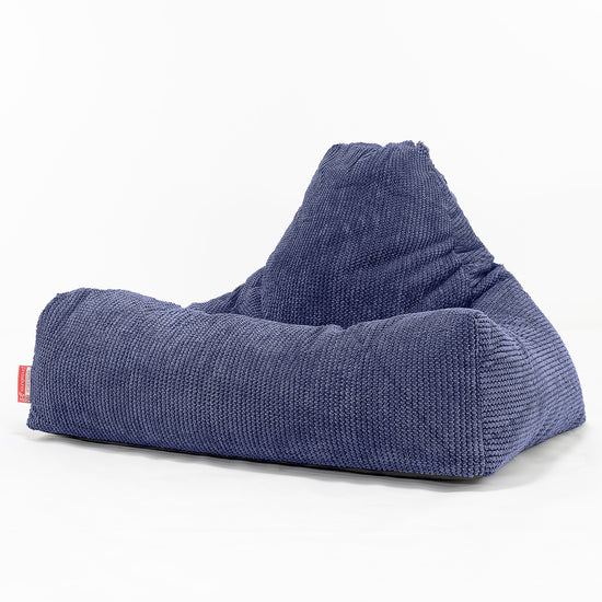 Pouf Poltrona Relax Sacco - Pompon Viola 01