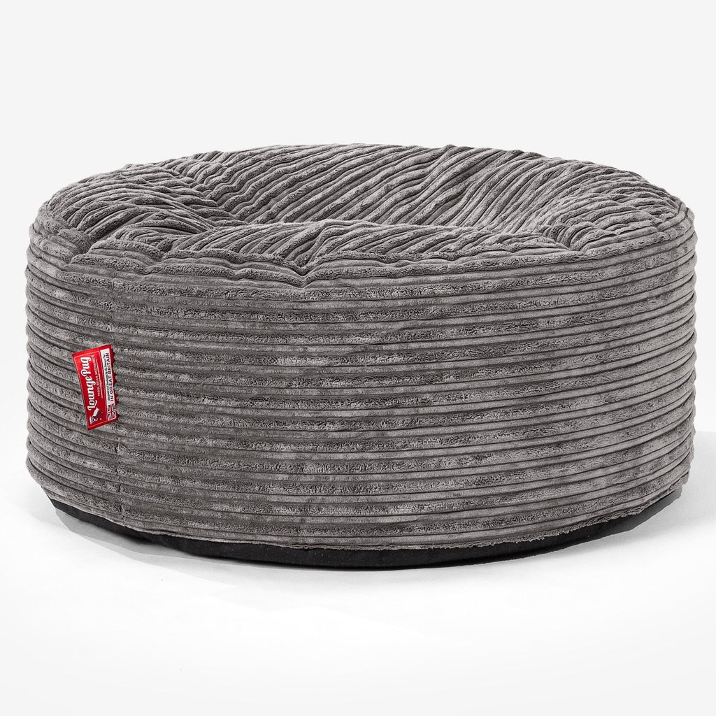Pouf Rotondo - Corda Classica Grafite 01