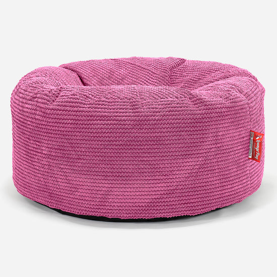 Pouf Rotondo - Pompon Rosa 01
