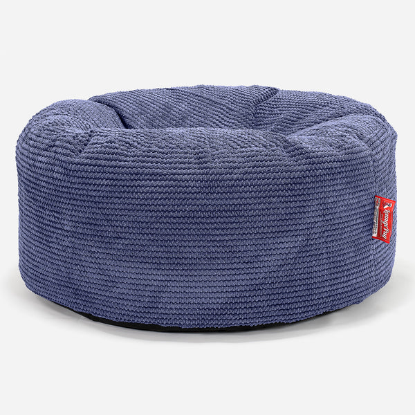 Pouf Rotondo - Pompon Viola 01