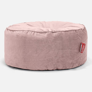 Pouf Rotondo - Velluto Rosa