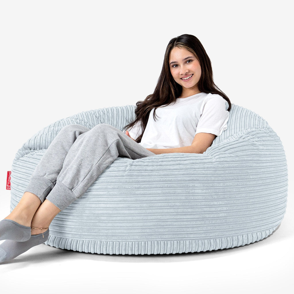 Pouf Sacco Gigante 'Mammut' - Corda Classica Bebè Blu 04