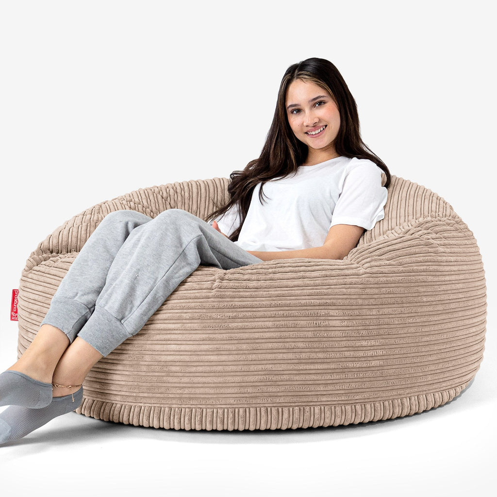 Pouf Sacco Gigante 'Mammut' - Corda Classica Sabbi 03
