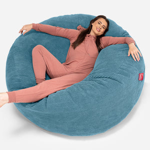 Pouf Sacco Gigante XXXL 'Mega Mammut' - Pompon Egeo Blu