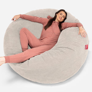 Pouf Sacco Gigante XXXL 'Mega Mammut' - Pompon Panna