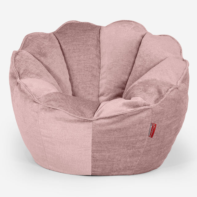 Sedia Pouf Sacco Natalia Sacco - Ciniglia Rosa 01