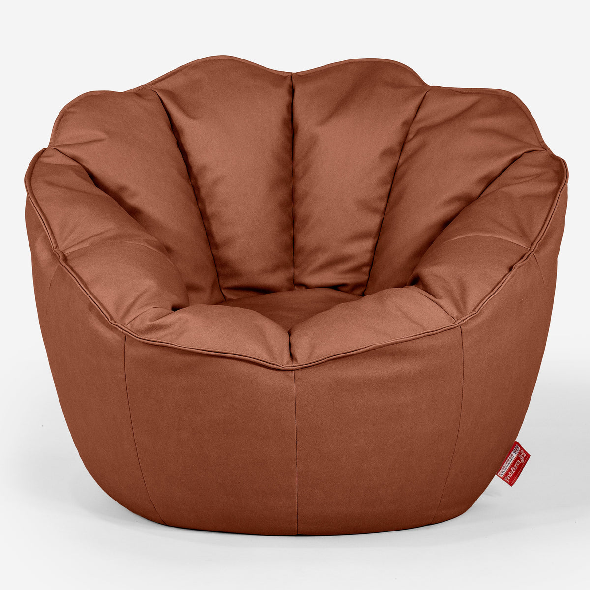 icon Classico Poltrona Sacco, Visone Marrone, Pelliccia Falsa, Pouf Poltrona con Riempimento Incluso, Pouf Sacco, Camera da Letto, Soggiorno, Mobili Soggiorno