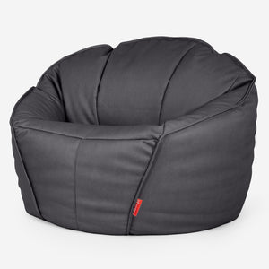 Sedia Pouf Sacco Ultimate Classic per il Gaming - Pelle Vegana Nero