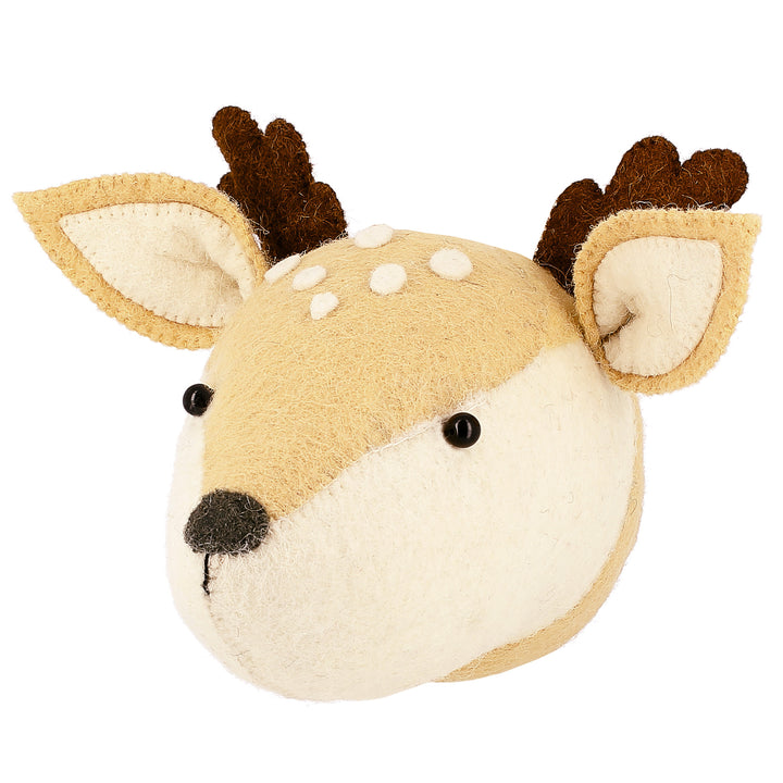 Mini Testa di Animale da Parete - Cerva 02