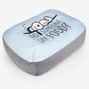 Snoopy Lettino per Cani Sloucher Grande - Affamato