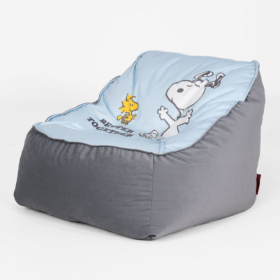 Snoopy Poltrona Pouf Sacco Sloucher per Bambini 2 a 6 anni - Meglio insieme 02