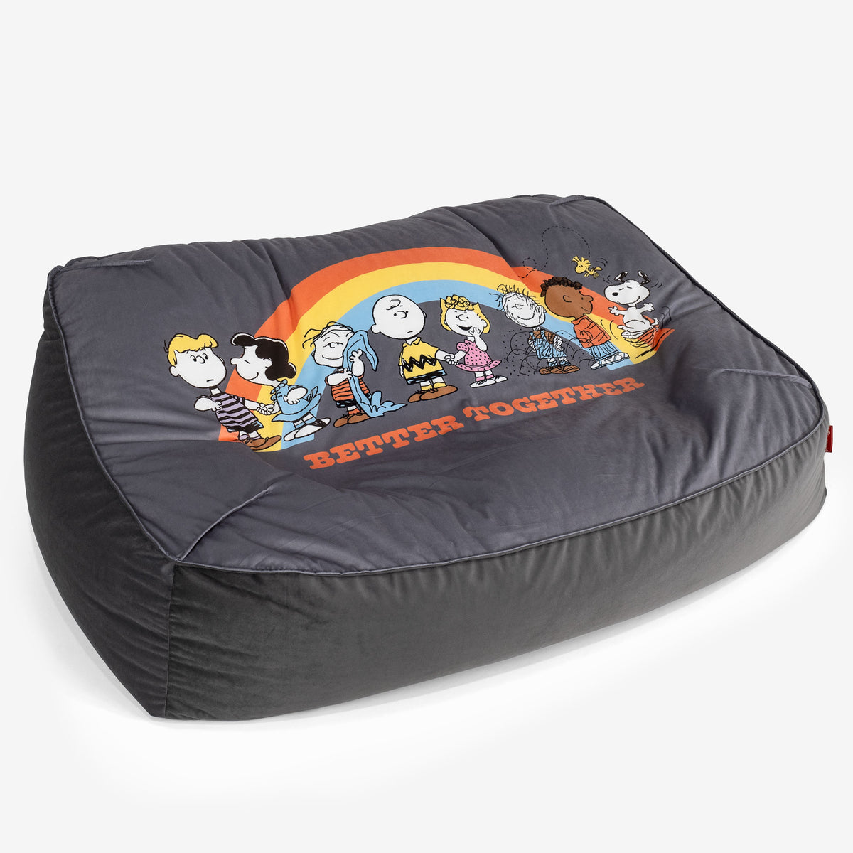 Federe Cuscini Decorativi Per Bambini – Angolo Relax Con Sole E Arcobaleno – Vellutate, 45x45 Cm, Set Da 4 - 3