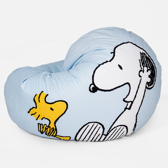 Snoopy Sedia Pouf Sacco Flexforma Junior per Bambini e Adolescenti 2 a 14 anni - Abbraccio 02
