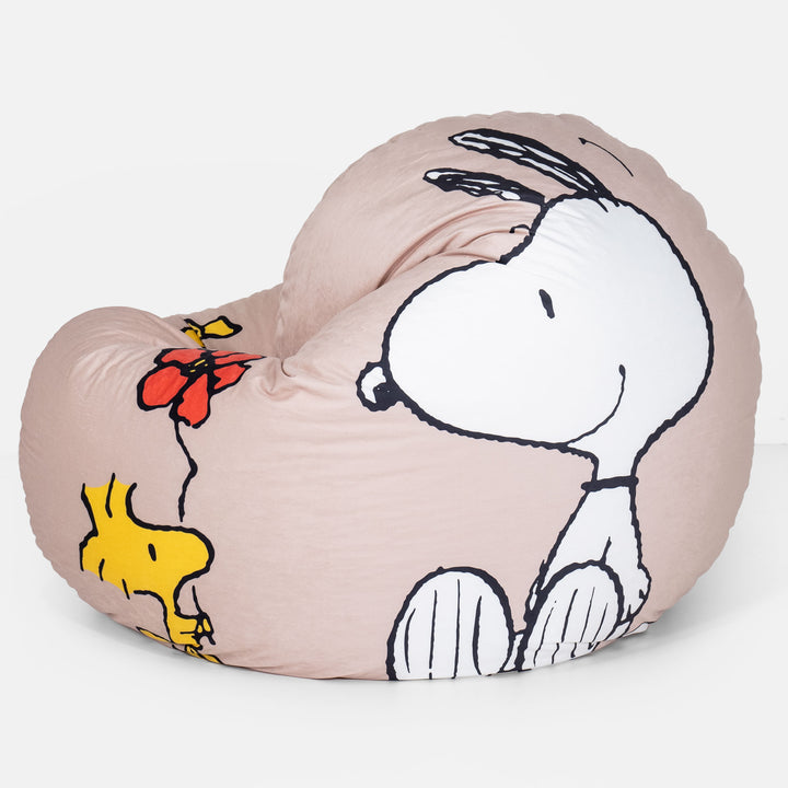 Snoopy Sedia Pouf Sacco Flexforma per Bambini 1 a 3 anni - Corsa 02