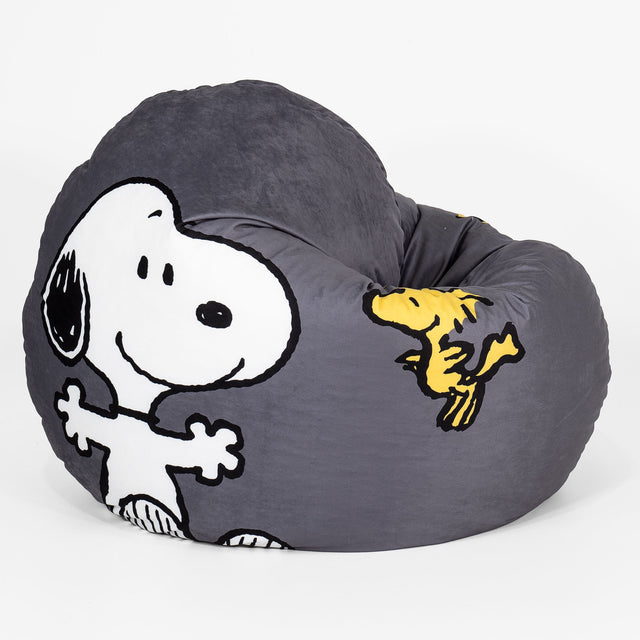 Snoopy Sedia Pouf Sacco Flexforma per Bambini 1 a 3 anni - Woodstock 01