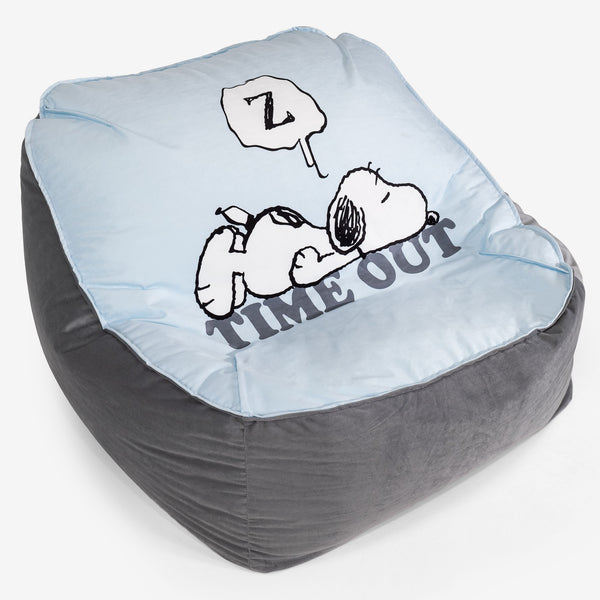 Snoopy Sedia Pouf Sacco Sloucher - Time Out 01