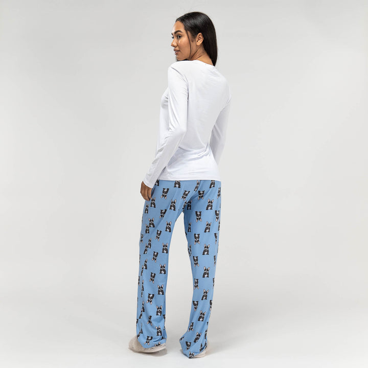 Pigiama da Donna in Jersey - Scritta Frenchie 05